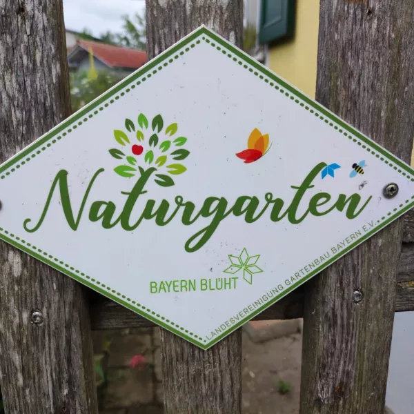 Gartenzertifizierung "Bayern blüht - Naturgarten"