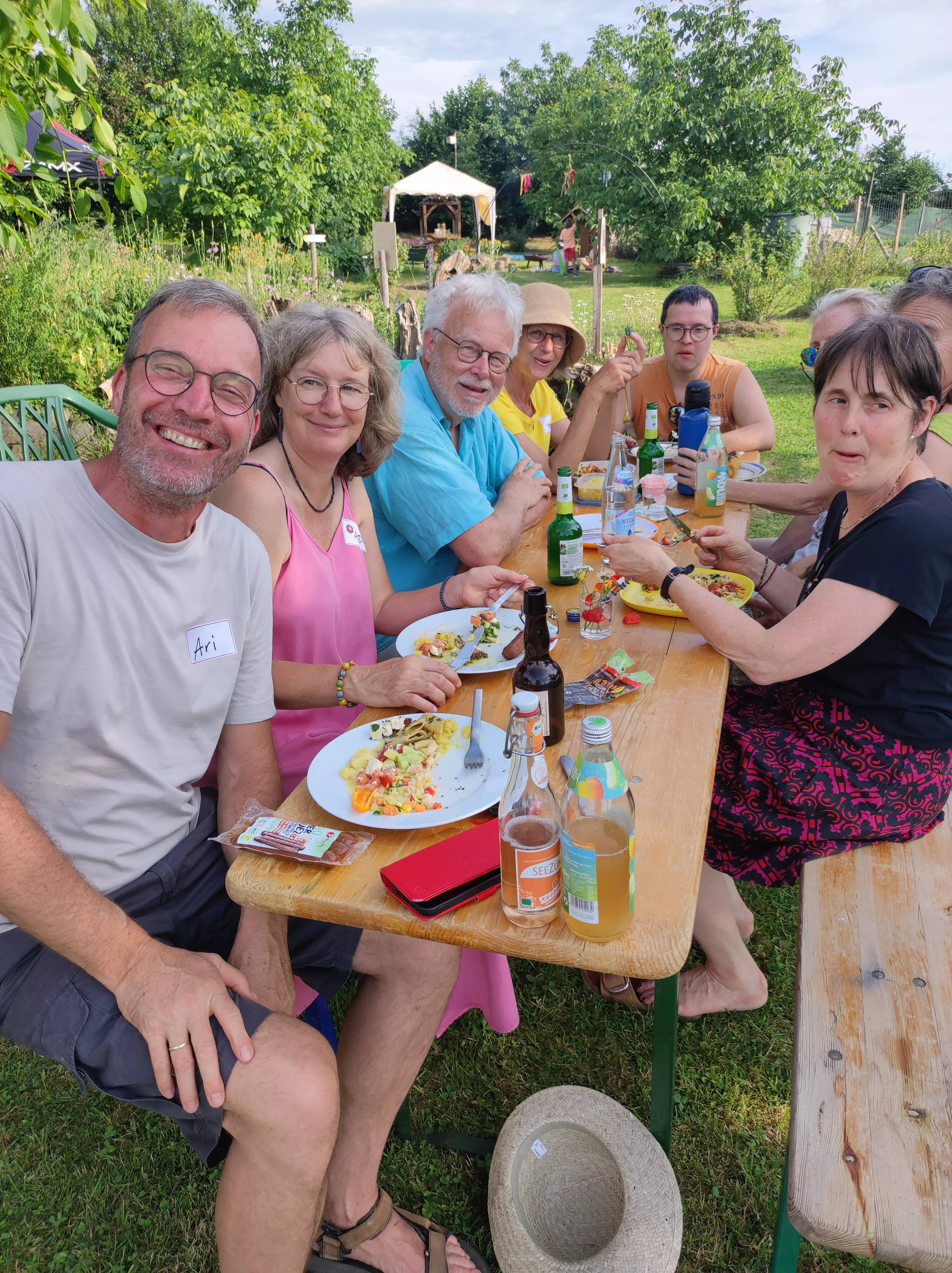 Sommerliches Acker-Motiv