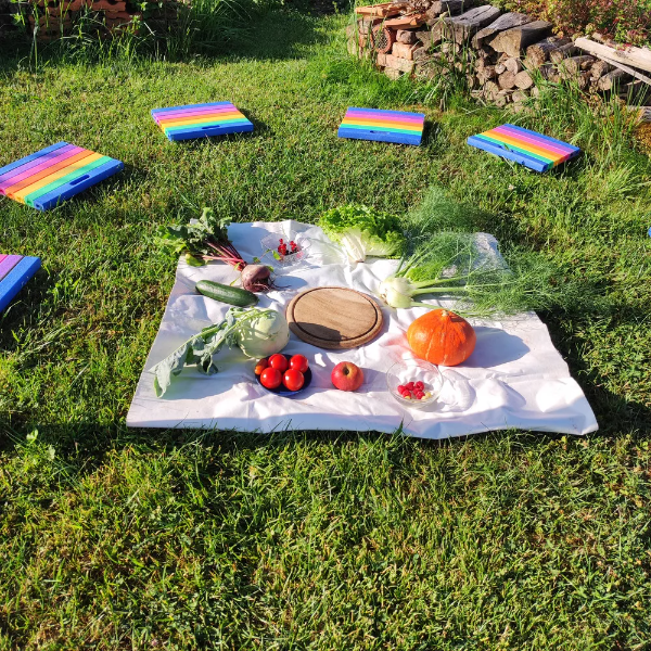 Zu Besuch im Garten: Kindergarten Spatzennest